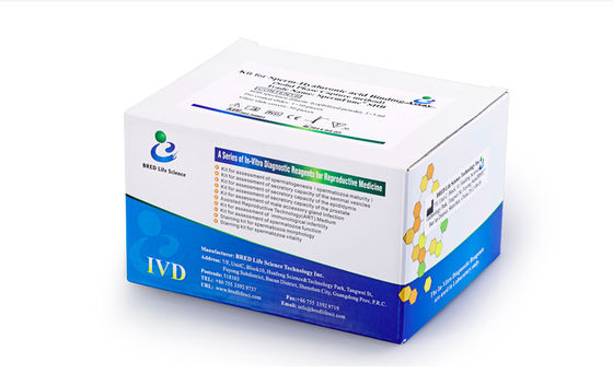 20T/Kit Sperm Hyaluronic Acid Binding Assay Test Kit with Solid Phase Capture Method for Sperm Function Analysis CE Approved