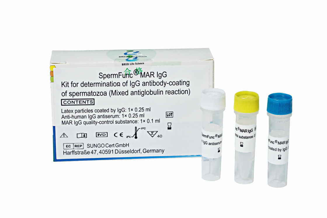 Anti-Sperm Antibody IgG Detection Kit with WHO Recommended MAR Method for Sensitive Detection and Longer Reagent Storage